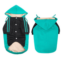 Autumn And Winter Dog Hooded Sweatshirt Jackets