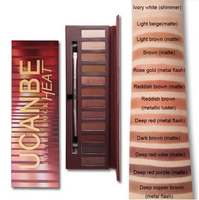 UCanBe Molten Rock Heat 12-Colors Eyeshadow Palette
