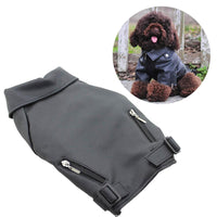 Leather Motorcycle Dog Spring Autumn Jacket