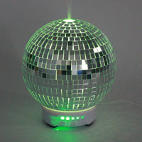 Espejo giratorio reflectante aromaterapia humidificador bola de discoteca