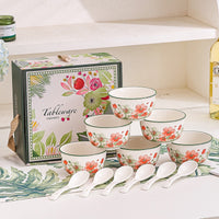 Ceramic Tableware Gift Box Bowl And Dish Set