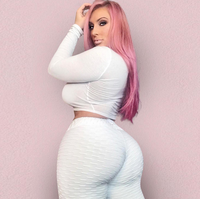 Leggings froissés anti-cellulite pour levage de butin