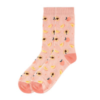 Peach Novelty Socks