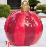 Inflatable PVC Christmas Ornament Balls