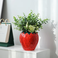 Creative Strawberry Hydroponic Ceramic Vase