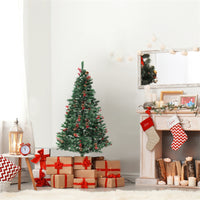 Pine Cones & Berries Christmas Tree