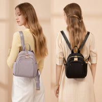 Mini sac à dos léger en tissu Oxford simple et à la mode