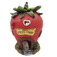 Creative Strawberry Solar Resin Outdoor Garden Light