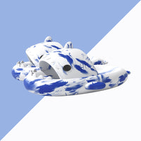 Two-color Shark Thick-soled Sandals