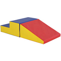 Climb & Crawl Foam Playset For Toddlers, 2 Piece, Soft Preschool Learning Toys