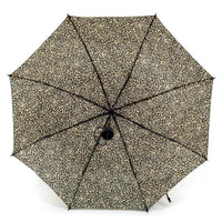 Animal Print Compact Umbrella with Plastic Handle