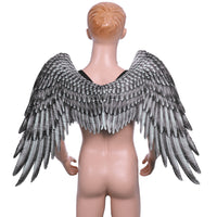 Ailes d'ange 3D d'Halloween, ailes de cosplay pour fête à thème Mardi Gras (enfant/adulte)