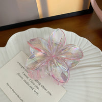 Internet Celebrity Plumeria Rubra Barrettes Advanced Sense