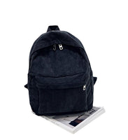 Corduroy Men's And Women's Multipurpose Large Capacity Backpack