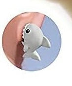 Cute Cartoon Animal Bite Earrings Dinosaur Little Dog Whale Hippo