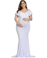 Maternity Photography Chiffon Mop Dress