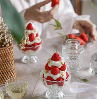 Creamy Strawberry Dessert Tower Scented Candles