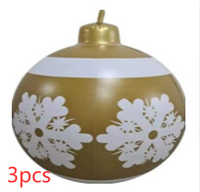 Inflatable PVC Christmas Ornament Balls