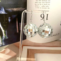 Vintage Disco Ball Earrings