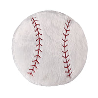 Sports Ball Shaped Plush Cushion Pillows