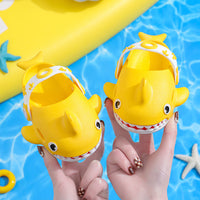 Pantoufles de requin pour enfants, garçons et filles, chaussures mignonnes antidérapantes