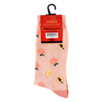 Peach Novelty Socks