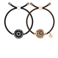 Sun-Moon Smart Sensing Couple Bracelets
