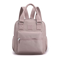 Mochila de moda de color sólido