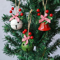 Jingling Bell Pendant Hemp Rope Christmas Ornaments