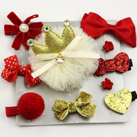 Baby Bows and Headband Set