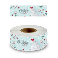 Christmas Gift Tags 120 Stickers Roll