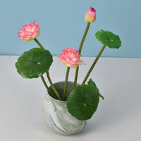 Simulation Lotus Wedding Decoration Photography Props