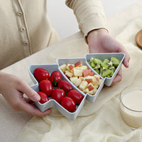 Christmas Tree 3-Compartment Snack Tray