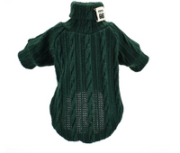 Turtleneck Knitted Pet Winter Sweater