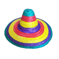 Chapeau sombrero arc-en-ciel