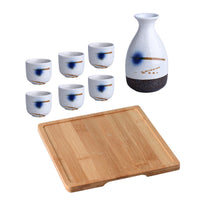 Pure Color Sake Gift Box Set Ceramic Gift