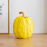 Vase décoratif simple et moderne de citrouille de récolte d'automne