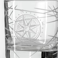 Compass Star Longitude 3Pc Gift Set | Decanter & Glasses
