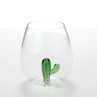 Creative Three-dimensional Animal And Plant Shape Milk Juice Glass Cup