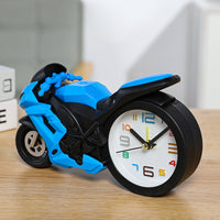 New Personalized Alarm Clock Decoration Student Craft Gift Simulation Racing Model Children's Toy Birthday Gift Clock