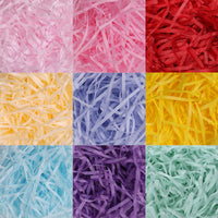 Nature Linen Raffia Shredded Confetti Basket Filler
