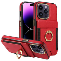 Leather iPhone Wallet Case