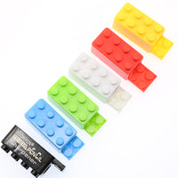 Plastic Building Block Shaped Pencil Sharpener