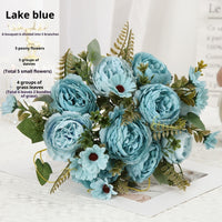 Hotel Photography Props Fake Flowers Shulman Peony Flower Decoration