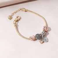 Girls Wild Heart-shaped Lucky Tree Hollow Bracelet