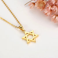 Star of David Pendant Necklace