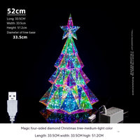 Colorful Christmas Tree Luminous Decoration