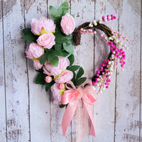 Valentine's Day Vine Heart Wreath