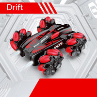 Remote Control Off-road Vehicle Sound And Light Stunt Rolling Car Children's Educational Toys