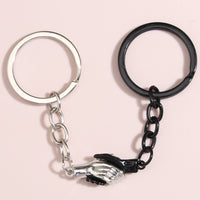 New Magnetic Love Couple Girlfriend Keychain Accessory
